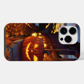 ハロウィンの風景 Four iPhoneケース (裏面横)
