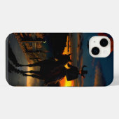 ハロウィンの風景 Seven iPhoneケース (裏面横)