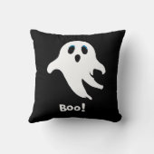 ハロウィンの飛ぶ幽霊 クッション (裏面)