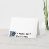 ハロウィンの騎手カード カード (裏面)