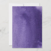 ハロウィンの骸骨が死ぬまで私たちを分かたぬ結婚式 招待状 (裏面)