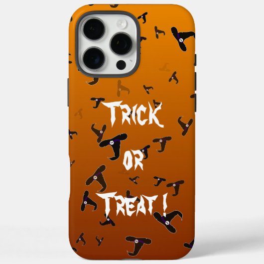 ハロウィンの魔女の帽子 Case-Mate iPhoneケース (裏面)