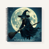 ハロウィンの魔女 ノートブック (正面)