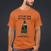 ハロウィンの魔女 英語教師 クール グラマー Tシャツ