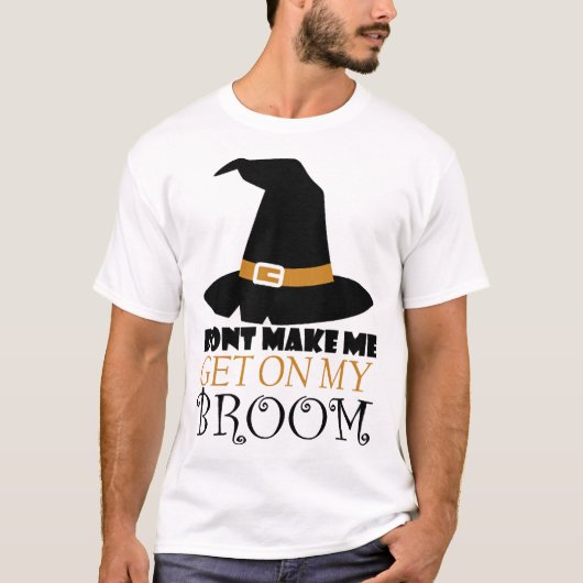 ハロウィンの魔女 Tシャツ (正面)