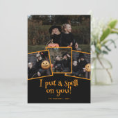 ハロウィンの魔法の写真 シーズンカード (スタンド正面)
