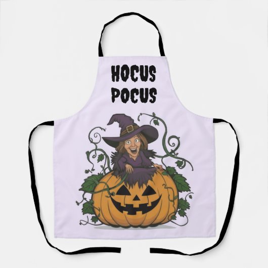 ハロウィンの魔法使いのエプロン エプロン (正面)
