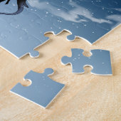 ハロウィンの魔法使いのパズル ジグソーパズル (側面)