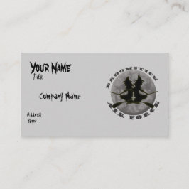 ハロウィンの魔法使いの名刺 名刺