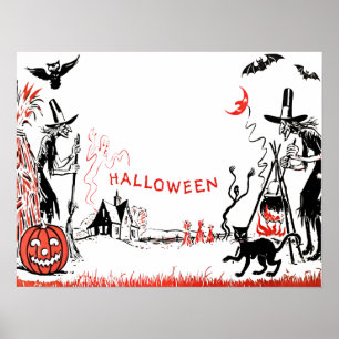 ハロウィンの魔法使いポスター ポスター