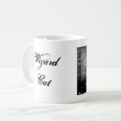 ハロウィンの魔法使い猫 コーヒーマグカップ (正面左)