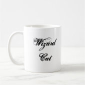 ハロウィンの魔法使い猫 コーヒーマグカップ (左)