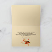 ハロウィンの魔法使い飛行 カード (内部)