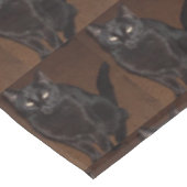 ハロウィンの魔法使い黒猫のテーブルクロス テーブルクロス (アングル)