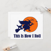 ハロウィンの魔法使い-これは私がいかに転がるかです カード (正面/裏面インサイチュ)