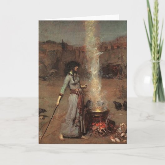 ハロウィンの魔法使い カード (正面)