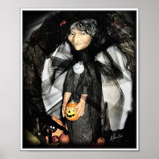 ハロウィンの魔法使い ポスター (正面)