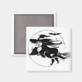 ハロウィンの魔法使い マグネット (正面/裏面)