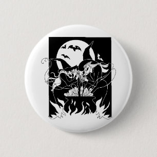 ハロウィンの魔法使い 缶バッジ