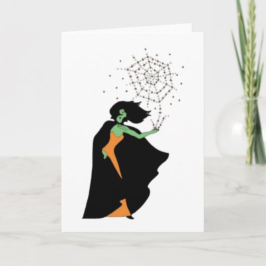 ハロウィンの魔法 カード (正面)