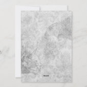 ハロウィンの黒猫とパンプキン　ゴシックで怖い シーズンカード (裏面)