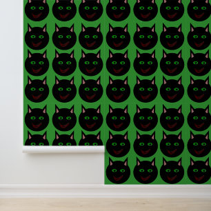ハロウィンの黒猫 壁紙