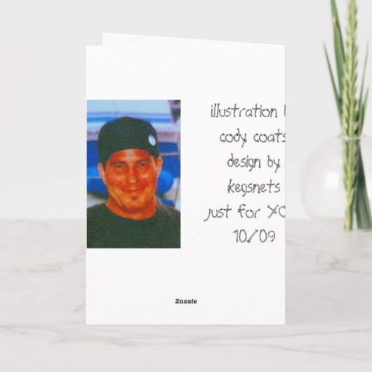 ハロウィンのdeathbars カード (裏面)