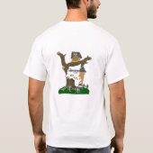 ハロウィンのNoshのイベント2007年、Geocaching、Roboknight Tシャツ (裏面)