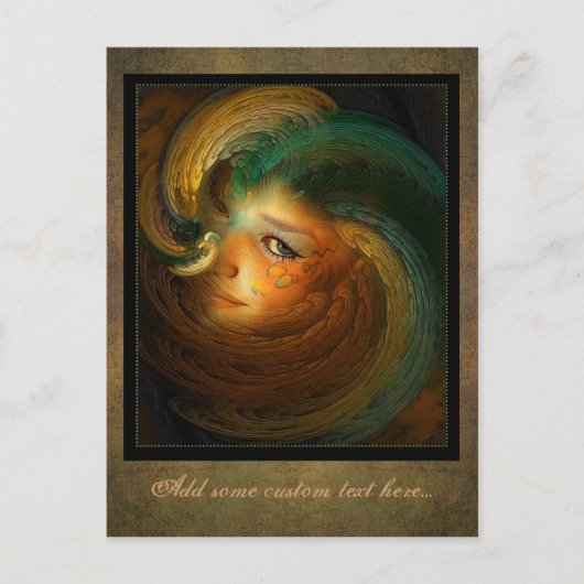 ハロウィンはがき ポストカード (正面)