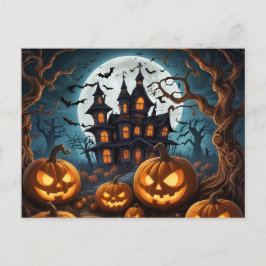 ハロウィンはがき ポストカード