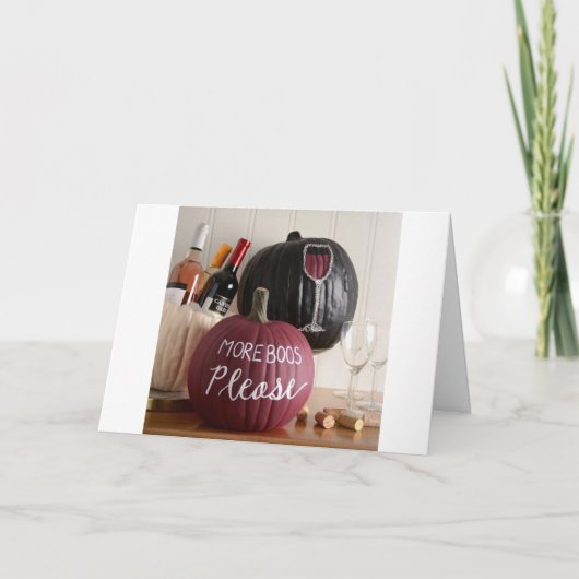 **ハロウィンはここにある***あなたと過ごすのが好き カード (正面)