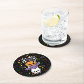 ハロウィンはコースターを扱います ラウンドペーパーコースター (インサイチュ)