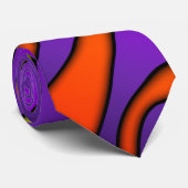 ハロウィンはストライプ着色しました ネクタイ (ロール)