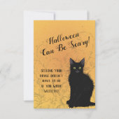 ハロウィンは恐ろしいエステート実在になる サンキューカード (正面)