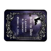 ハロウィンは日付を保存 マグネット (横)