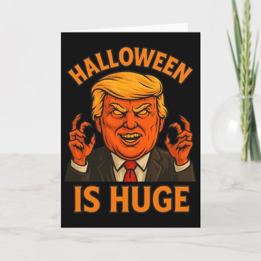 ハロウィンは最高だ カード (正面)