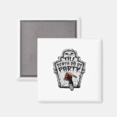 ハロウィンは死クラシックパーティー マグネット (正面/裏面)