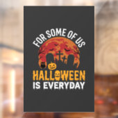ハロウィンは毎日 スプーキー 墓地 月 ウィンドウサイン (シート2)