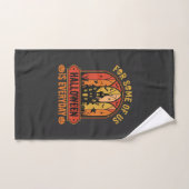 ハロウィンは毎日 幽霊屋敷 レトロ ハンドタオル (ハンドタオル)