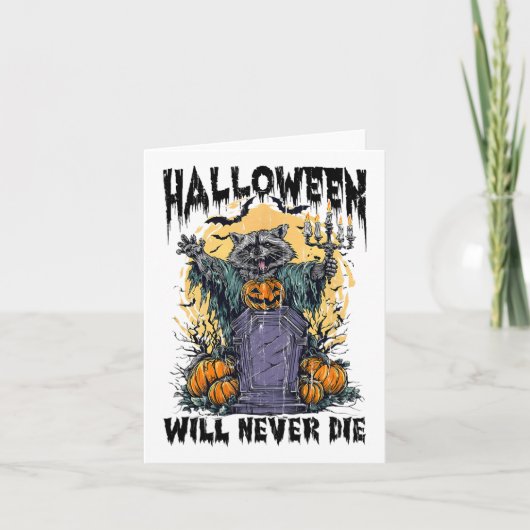 ハロウィンは決して死なない カード (正面)
