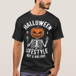 ハロウィンは祝日ではなくライフスタイル Tシャツ