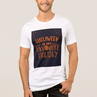 ハロウィンは私のお気に入りのデザインTシャツ トライブレンドＴシャツ
