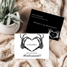 ハロウィンは私の花嫁のプロポーザルのカードになる