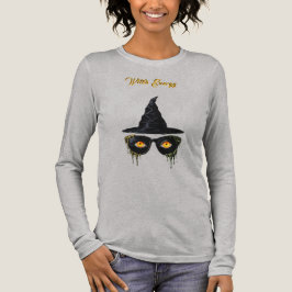 ハロウィンまたは毎日 オレンジ魔女エネルギー トライブレンドTシャツ