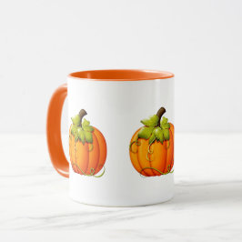 ハロウィンまたは秋カボチャマグ マグカップ