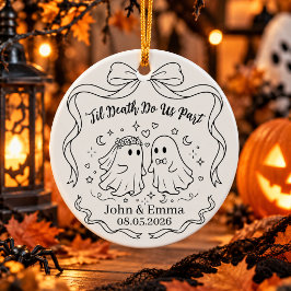 ハロウィンまでの愛 セラミックオーナメント