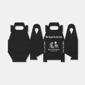 ハロウィンまで死が私たちを別つまで ブライズシャワー フェイバーボックス (折り畳みなし)