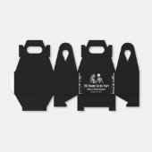 ハロウィンまで死が私たちを別つまで ブライズシャワー フェイバーボックス (折り畳みなし)