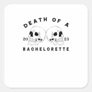 ハロウィンまで死が私たちを別つパーティー 未婚の男の死 スクエアシール