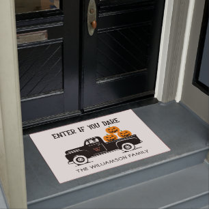 ハロウィンもしのファ不気味ミリ名を入力  ドアマット